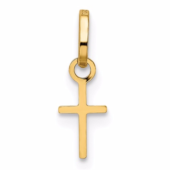 Jewelry - 14k Tiny Cross Charm